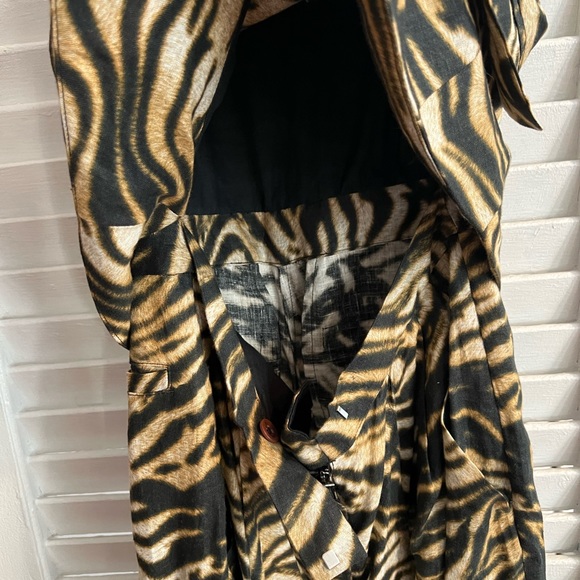 Rachel Comey Jumpsuit animal print vest with pants (connected). Size 00. - Picture 3 of 4